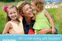 Enter to win a free mini photo session and hair styling in Los Angeles.